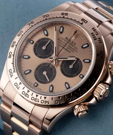 Alternative view of Rolex Cosmograph Daytona 116505-0016 - 40mm - Sundust Dial - Oyster Steel Everose Gold 18K