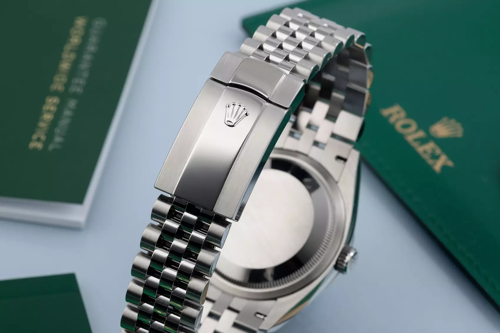 Rolex Datejust 126234-0017 - Blue Dial, 36mm, Jubilee, White Gold 18K - Ảnh 6