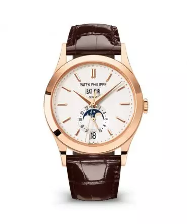 PATEK PHILIPPE COMPLICATIONS 5396R-013 Annual Calender, Moonphase - White Dial - 38.5mm - Rose Gold 18K