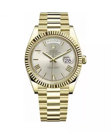 Rolex Day Date 228238-0002 - 40mm - Grey Dial - President Yellow Gold 18K