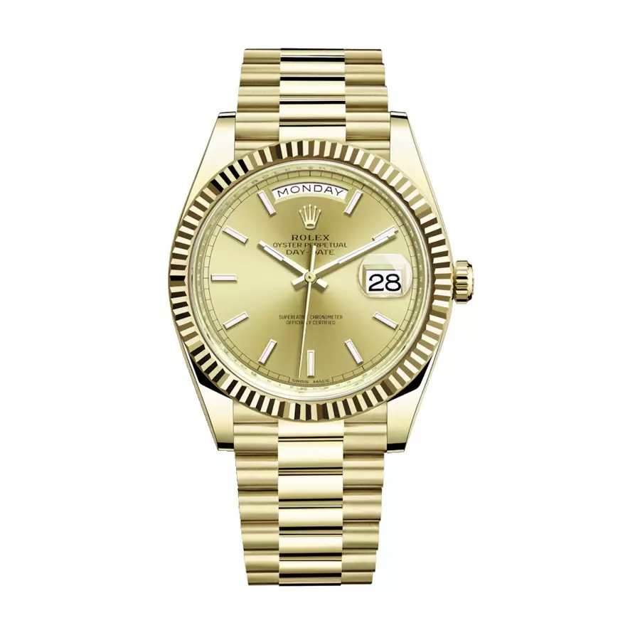 Rolex Day Date 228238-0003 - 40mm - Gold Dial - President Yellow Gold 18K
