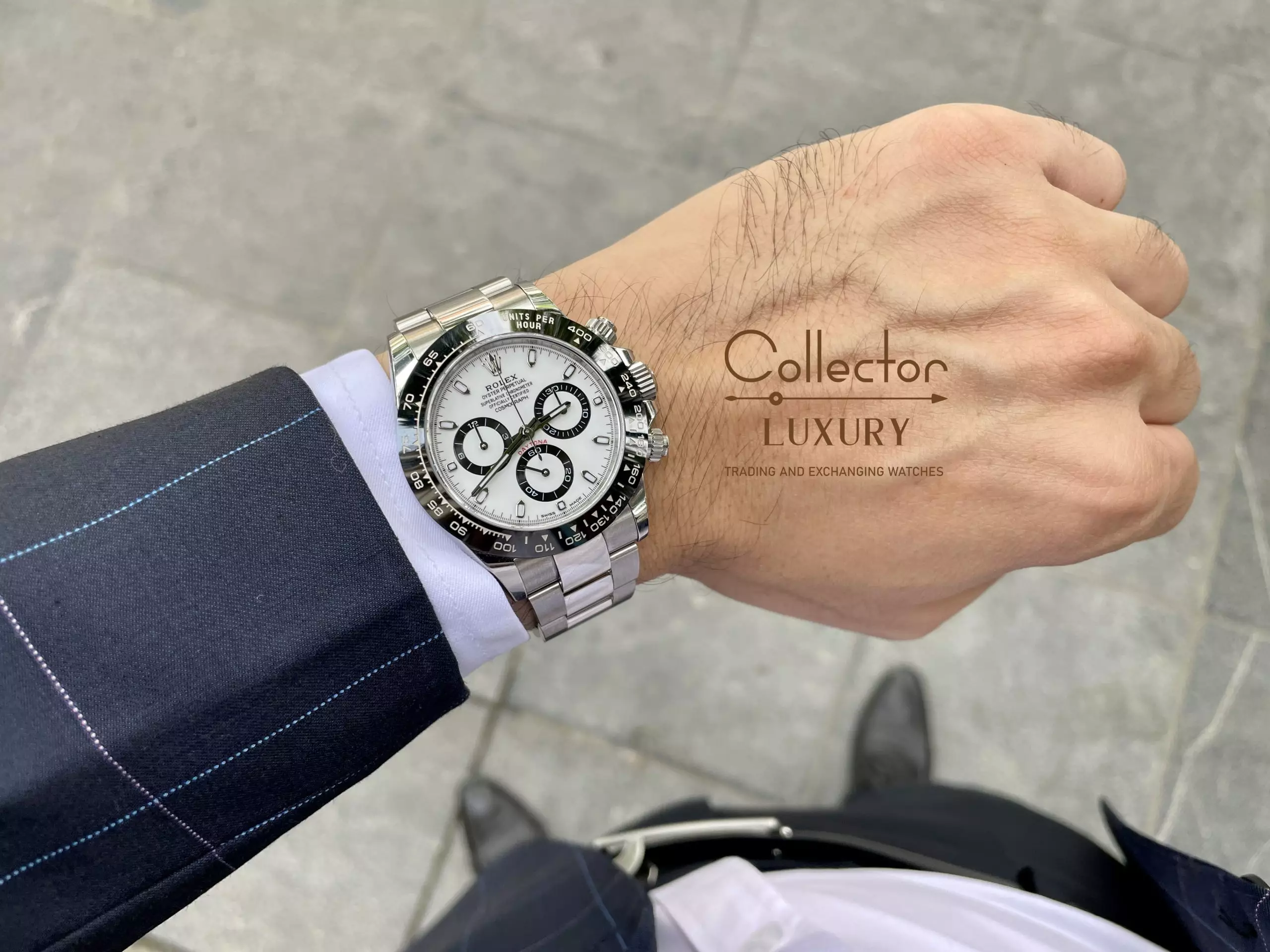 Rolex Cosmograph Daytona 116500LN-0001 - 40mm - White Dial - Oyster Steel - Ảnh 5