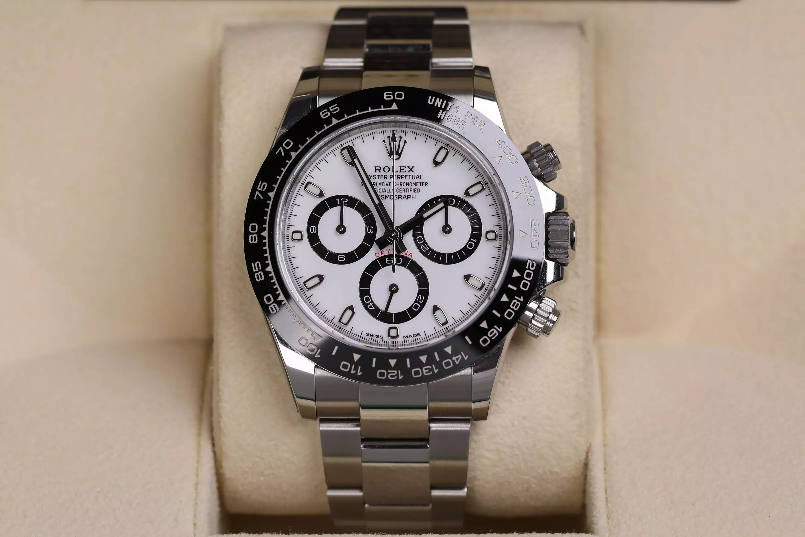 Rolex Cosmograph Daytona 116500LN-0001 - 40mm - White Dial - Oyster Steel - Ảnh 2