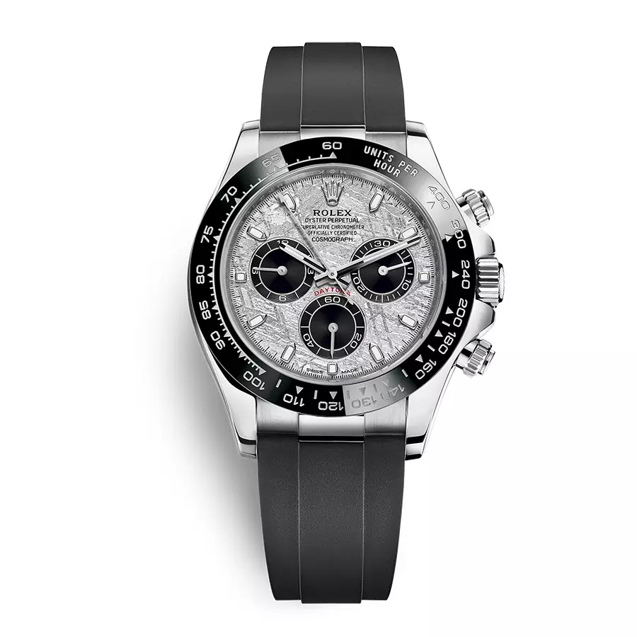 Rolex Cosmograph Daytona 116519LN-0038 - 40mm - Meteorite Dial - Oysterflex - White Gold 18K