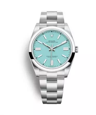 Rolex Oyster Perpetual 124300-0006 - 41mm - Blue Mint Dial - Oyster Stainless Steel