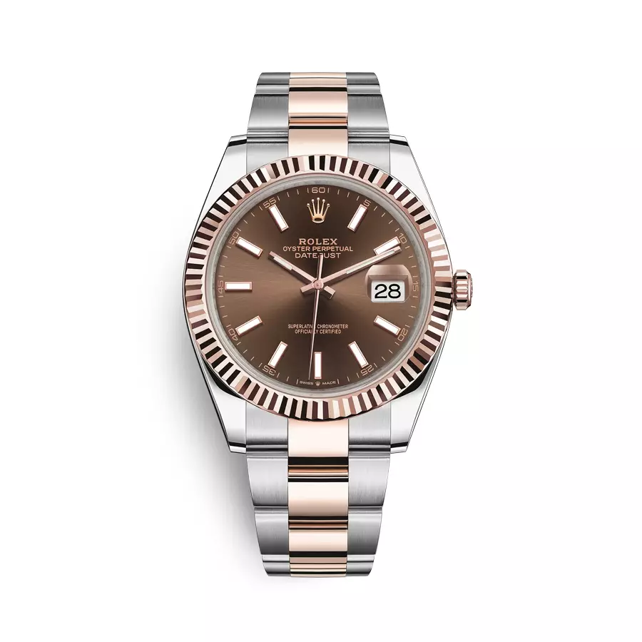 Rolex Datejust 126331-0001 - 41mm Chocolate Dial, Oyster Demi Everose Gold 18K