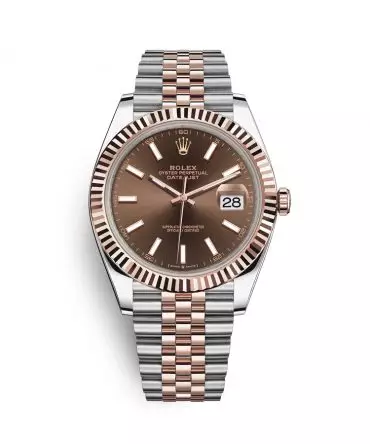 Rolex Datejust 126331-0002 - 41mm - Chocolate Dial, Jubilee Demi Everose Gold 18K