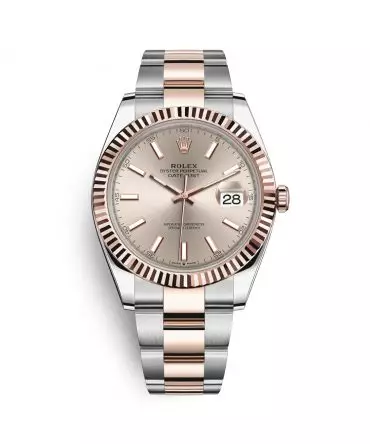 Rolex Datejust 126331-0009 - 41mm - Sundust Dial, Oyster Demi Everose Gold 18K