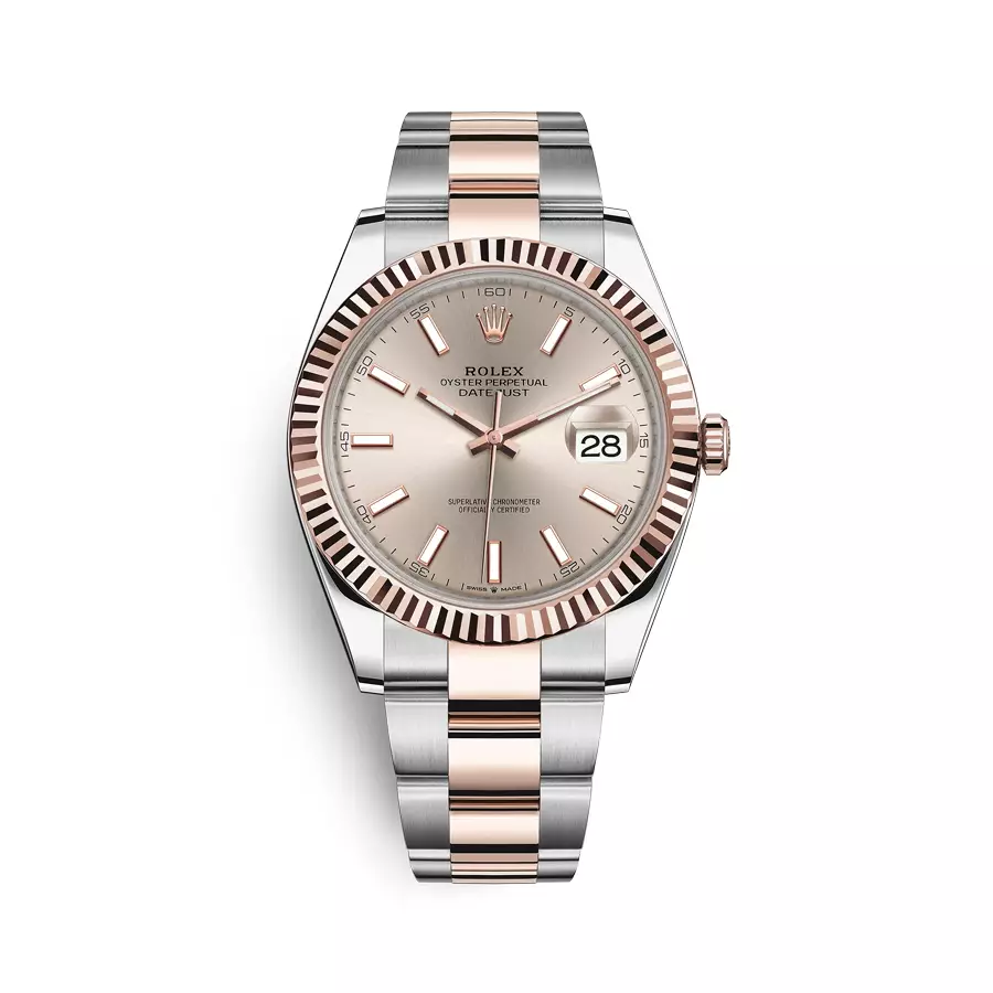 Rolex Datejust 126331-0009 - 41mm - Sundust Dial, Oyster Demi Everose Gold 18K