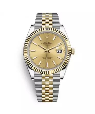 Rolex Datejust 126333-0010 - 41mm - Gold Dial , Jubilee Demi Yellow Gold 18K