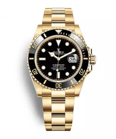 Rolex Submariner Date 126618LN, 41mm, Black Dial, Oyster Full Yellow Gold