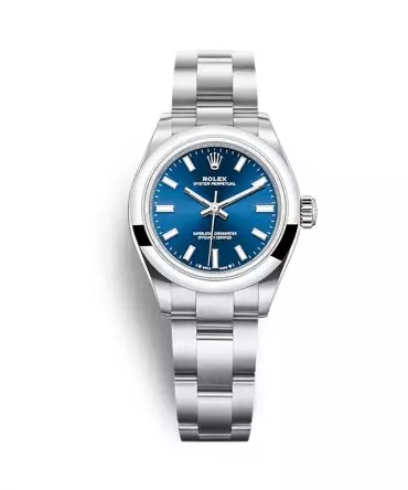 Rolex Oyster Perpetual 276200-0003 - 28mm - Blue Dial - Oyster Stainless Steel