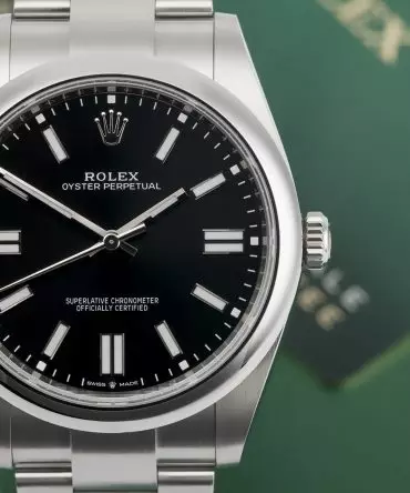 Alternative view of Rolex Oyster Perpetual 124300-0002 - 41mm - Black Dial - Oyster Stainless Steel