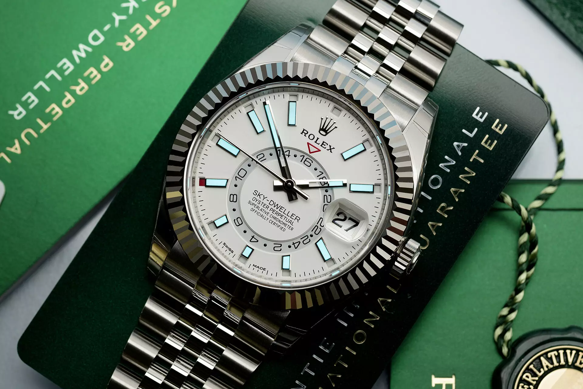 Rolex Sky-Dweller 326934-0002 - 42mm - White Dial - Jubilee - White Gold 18K - Ảnh 3