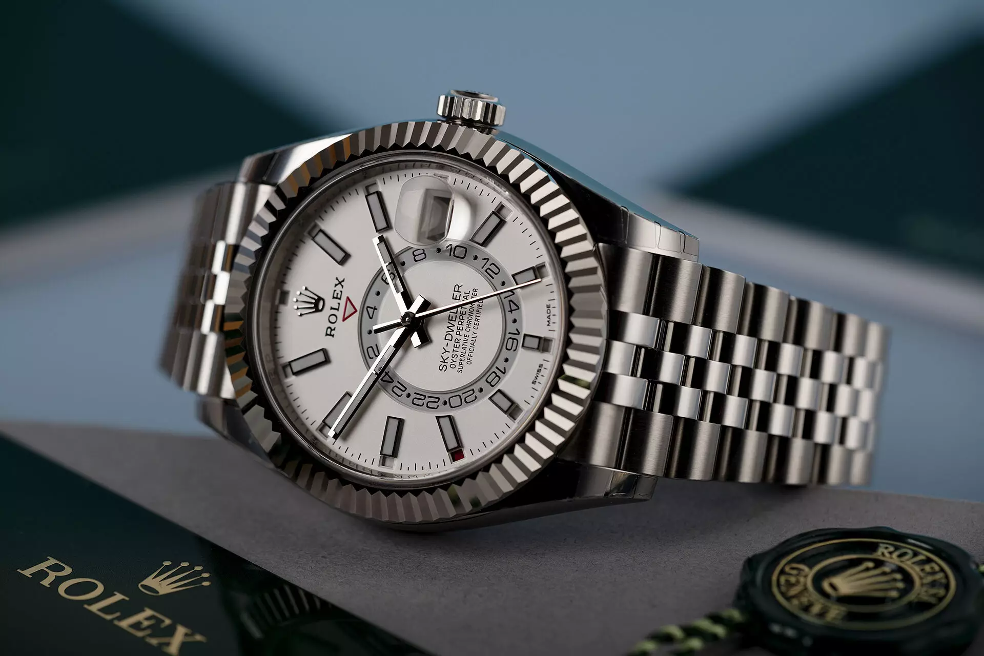 Rolex Sky-Dweller 326934-0002 - 42mm - White Dial - Jubilee - White Gold 18K - Ảnh 6