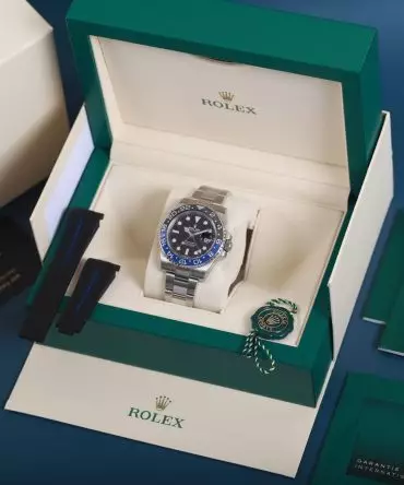 Alternative view of Rolex Cosmopolitan GMT Master II 126710BLNR-0003 "Batman" - 40mm - Oystersteel