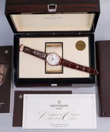 Alternative view of PATEK PHILIPPE CALATRAVA 6119R-0001 - 39mm - ROSE GOLD