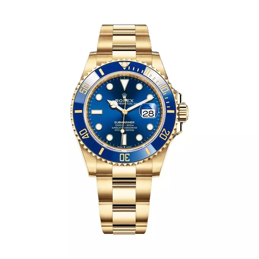 Rolex Submariner Date 126618LB, 41mm, Blue Dial, Oyster Full Yellow Gold 18K