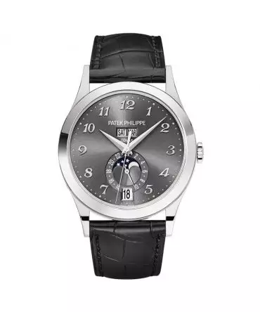 PATEK PHILIPPE Complications 5396G-014 - Annual Calender, Moonphase - Grey Dial - 38.5mm - White Gold 18K