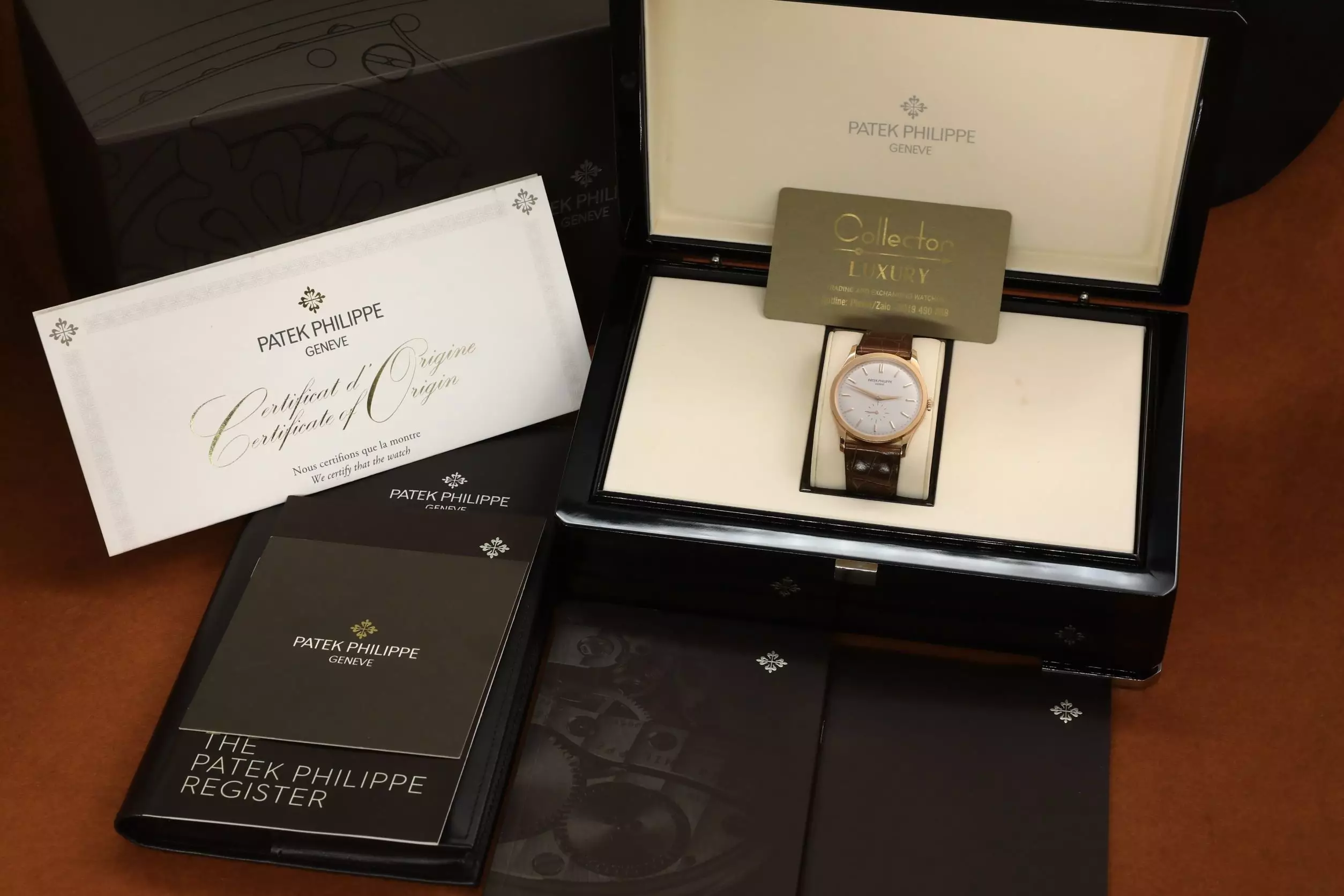 Patek Philippe Calatrava 5196R-001 - Rose Gold 18K - 37mm - Ảnh 5