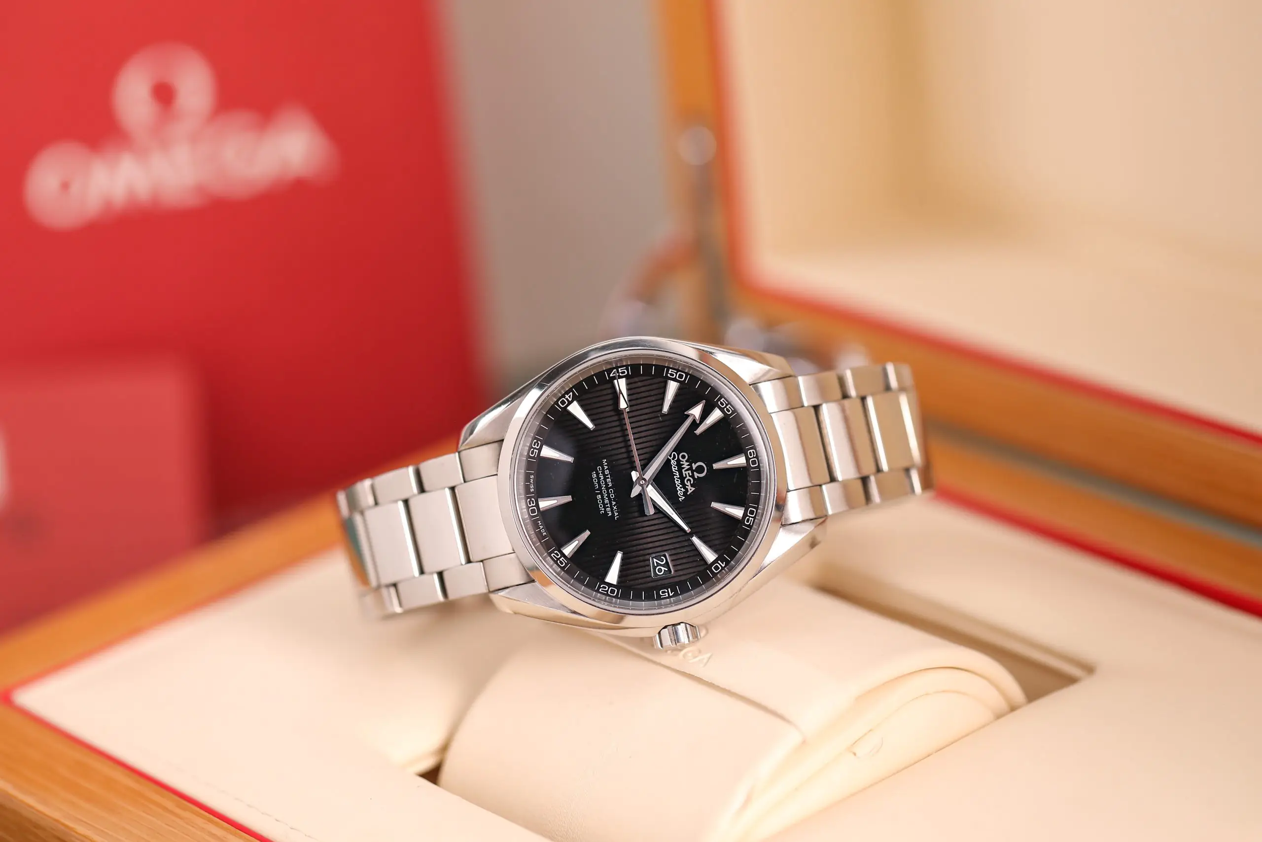 OMEGA SEAMASTER AQUATERRA 150M 8500 – 231.10.39.21.01.002 - BLACK DIAL - 38.5MM - STAINLESS STEEL - Ảnh 3