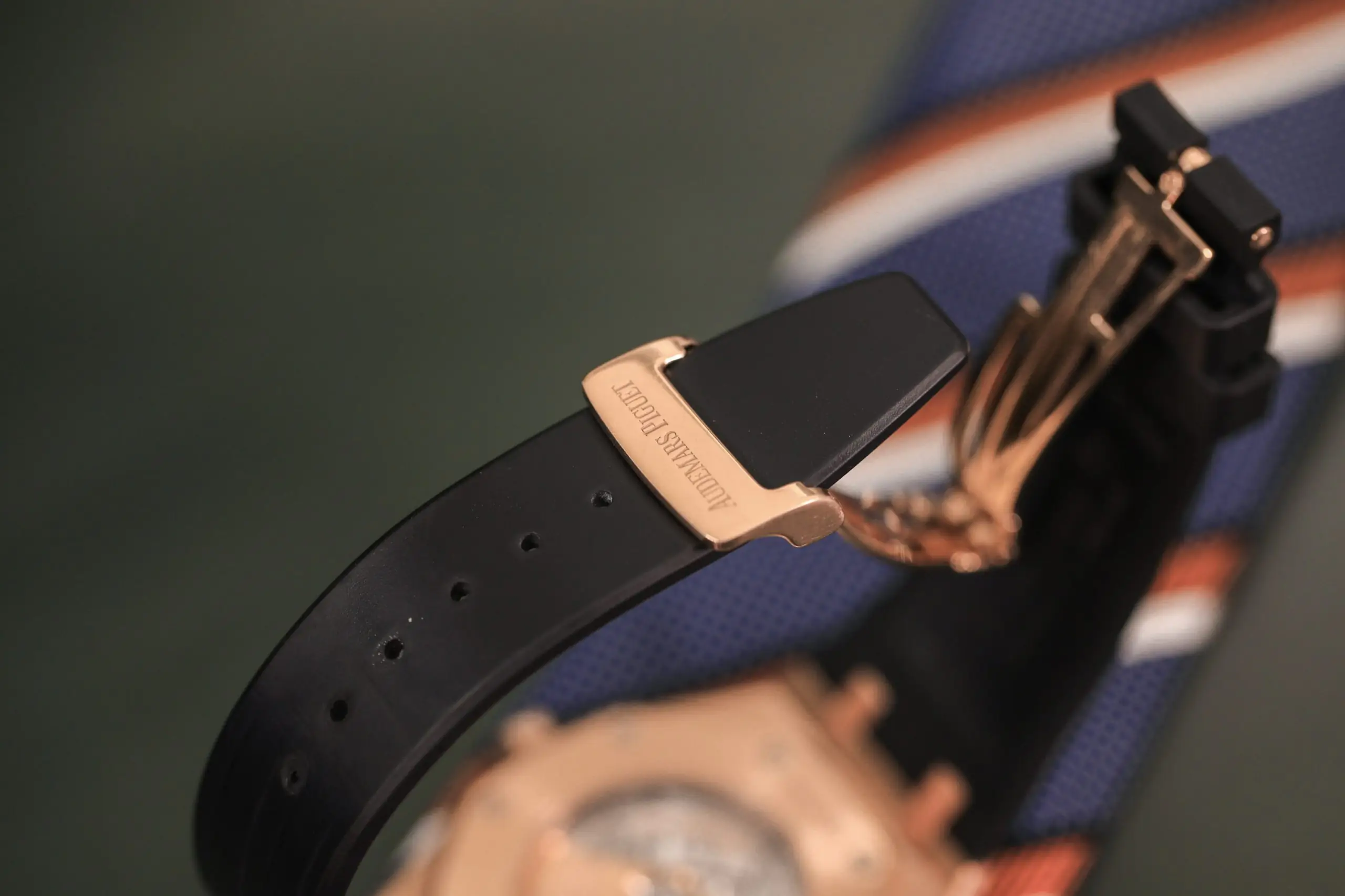 Audemars Piguet Royal Oak Selfwinding 15400OR.OO.D088CR.01 - Silver Dial - Rose Gold 18K - Leather Strap - 41mm - Ảnh 5