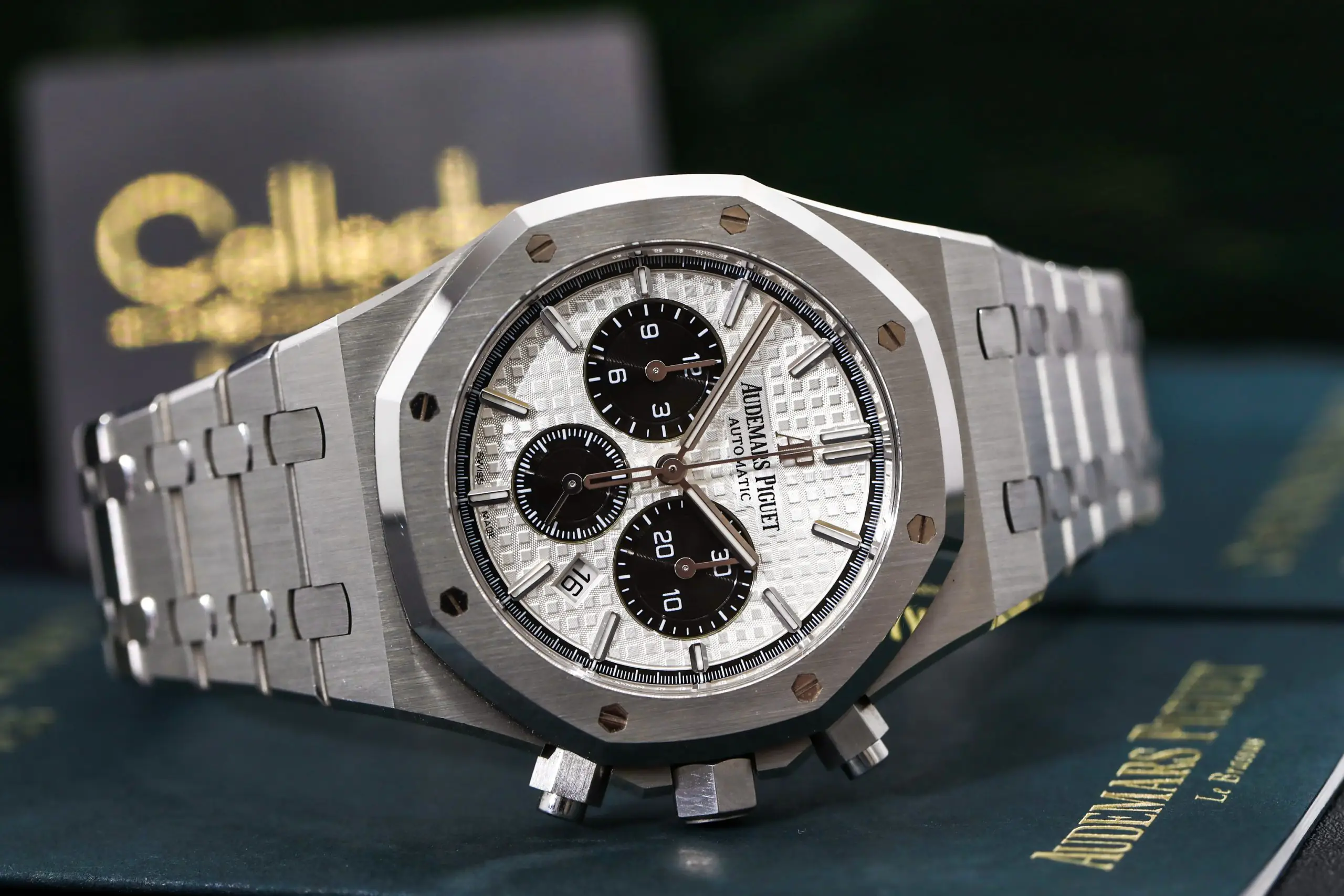 Audemars Piguet Royal Oak Chronograph - 26331ST.OO.1220ST.03 - 41mm - Silver Dial - Ảnh 7