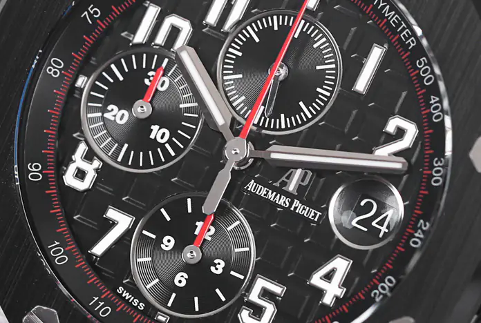 AUDEMARS PIGUET ROYAL OAK OFFSHORE CHRONOGRAPH 26470SO.OO.A002CA.01 RED AND BLACK - 42MM - Ảnh 4