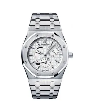 Audemars Piguet Royal Oak Dual Time 26120ST.OO.1220ST.01 - White Dial - 41mm - stainless steel