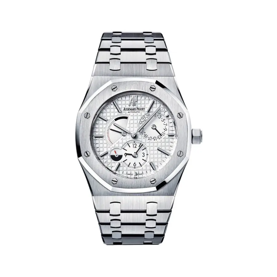 Audemars Piguet Royal Oak Dual Time 26120ST.OO.1220ST.01 - White Dial - 41mm - stainless steel