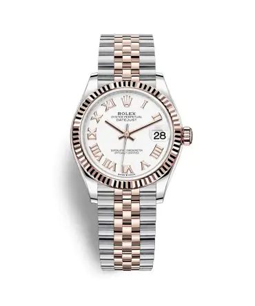 ROLEX LADY-DATEJUST 278271-0002- WHITE DIAL – 31MM – JUBILEE DEMI ROSE GOLD 18K