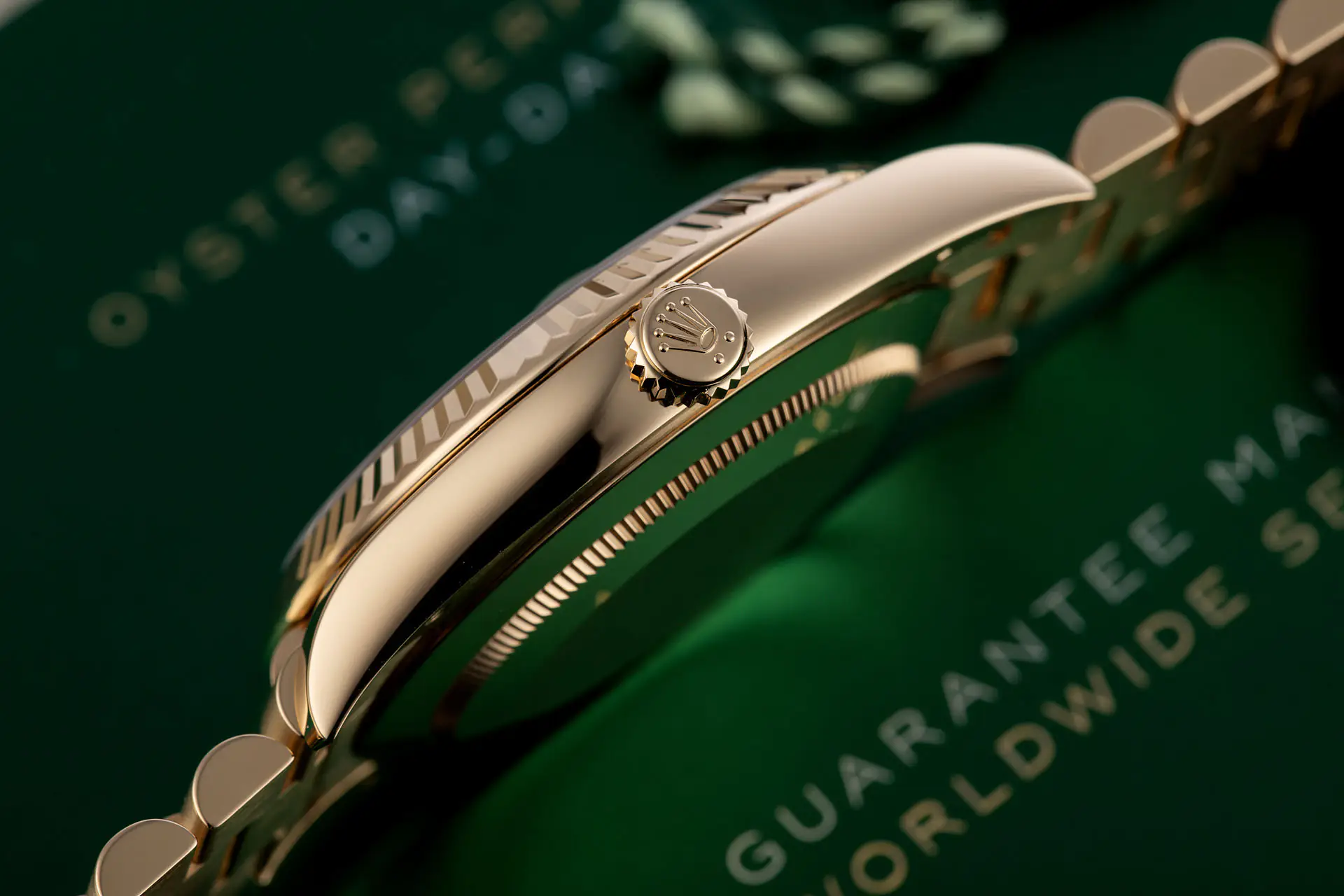 Rolex Day Date 228238-0008 - 40mm - slive diagonal motif  - President Yellow Gold 18K - Ảnh 6