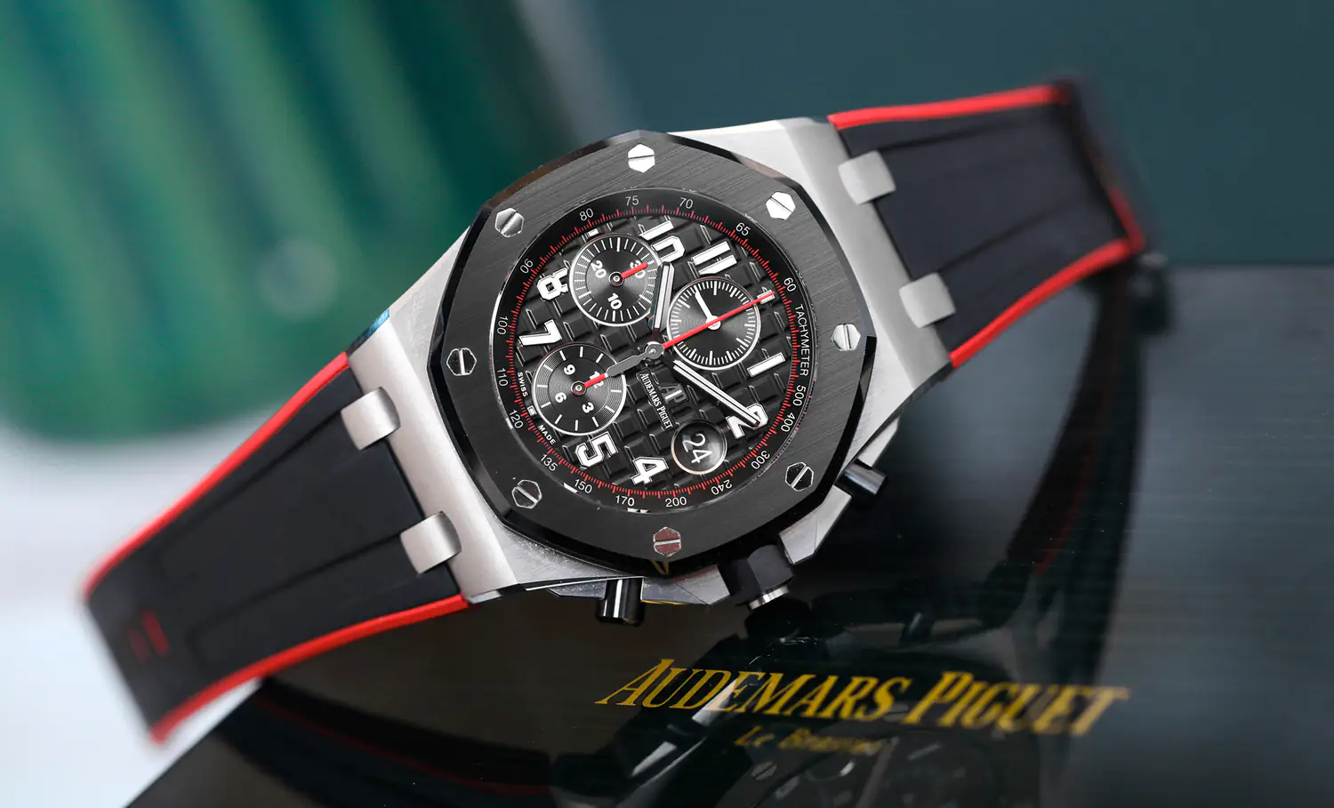 AUDEMARS PIGUET ROYAL OAK OFFSHORE CHRONOGRAPH 26470SO.OO.A002CA.01 RED AND BLACK - 42MM - Ảnh 6