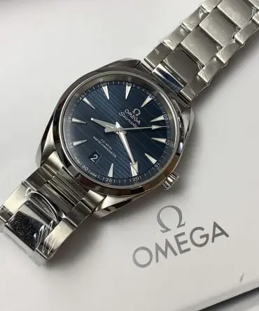 Alternative view of OMEGA SEAMASTER AQUATERRA 150m 8500 – 231.10.42.21.03.003 - BLUE DIAL - 41MM - STAINLESS STEEL