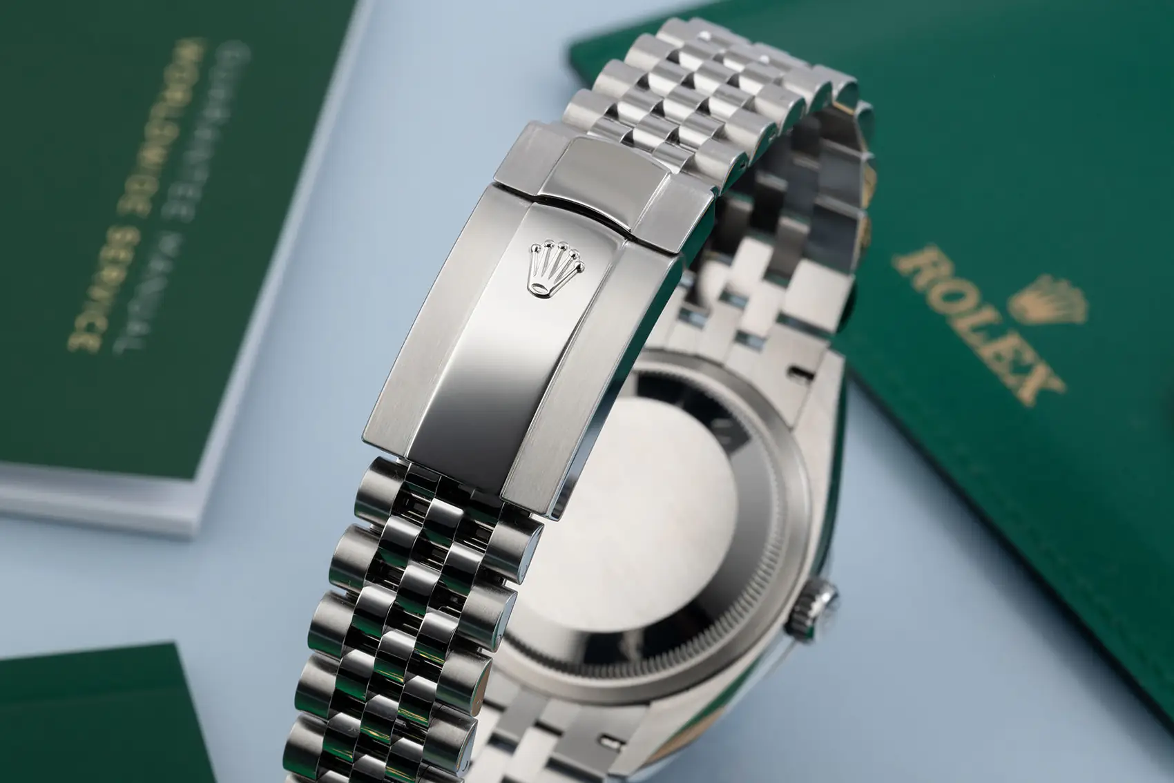 Rolex Datejust 126334-0020- MOP Dial With Diamonds - 41mm - Jubilee demi white gold 18k - Ảnh 5