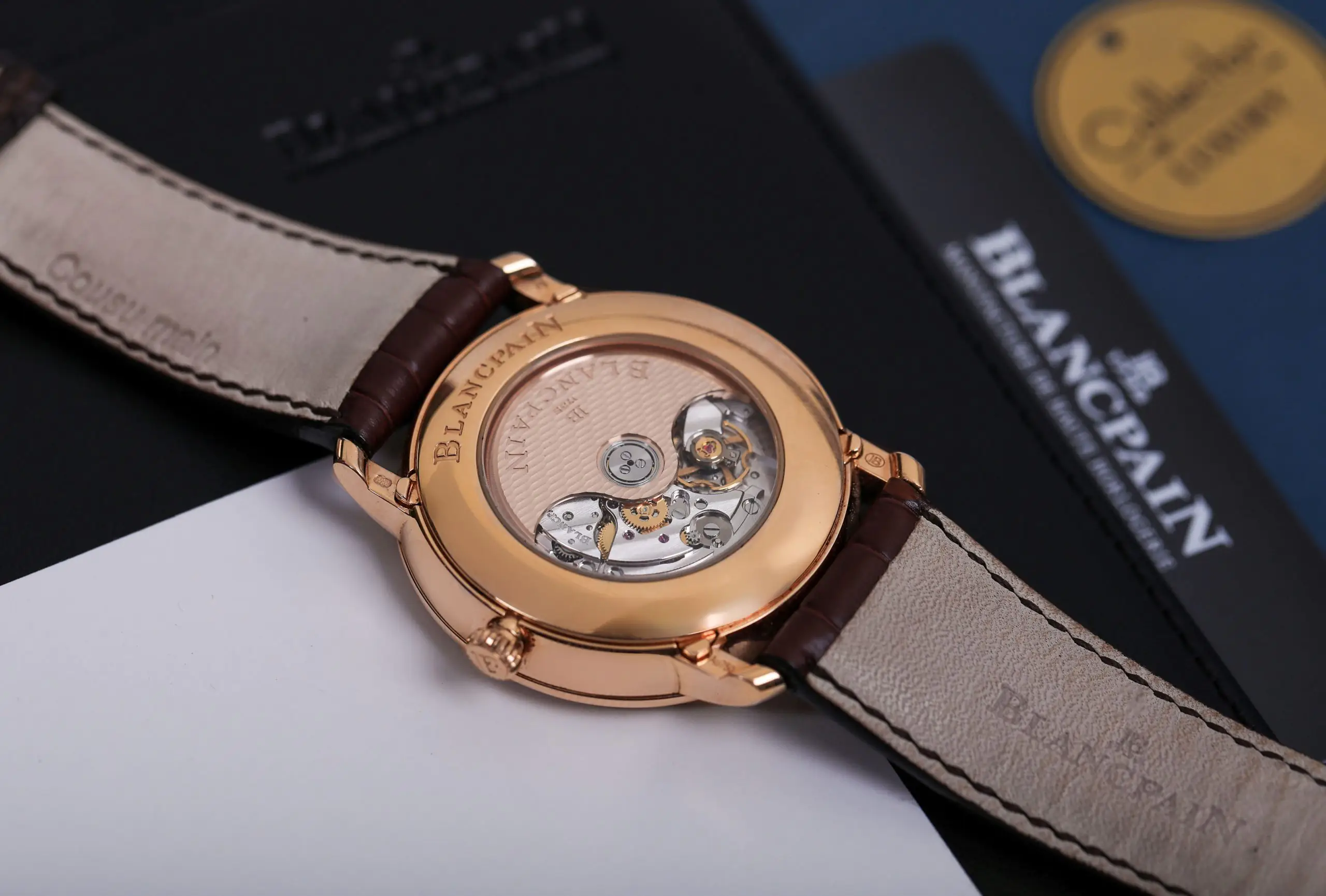 Blancpain Villeret Quantième Complet 6654.3642.55 - White dial - Rose Gold 18k - 40mm - Ảnh 7