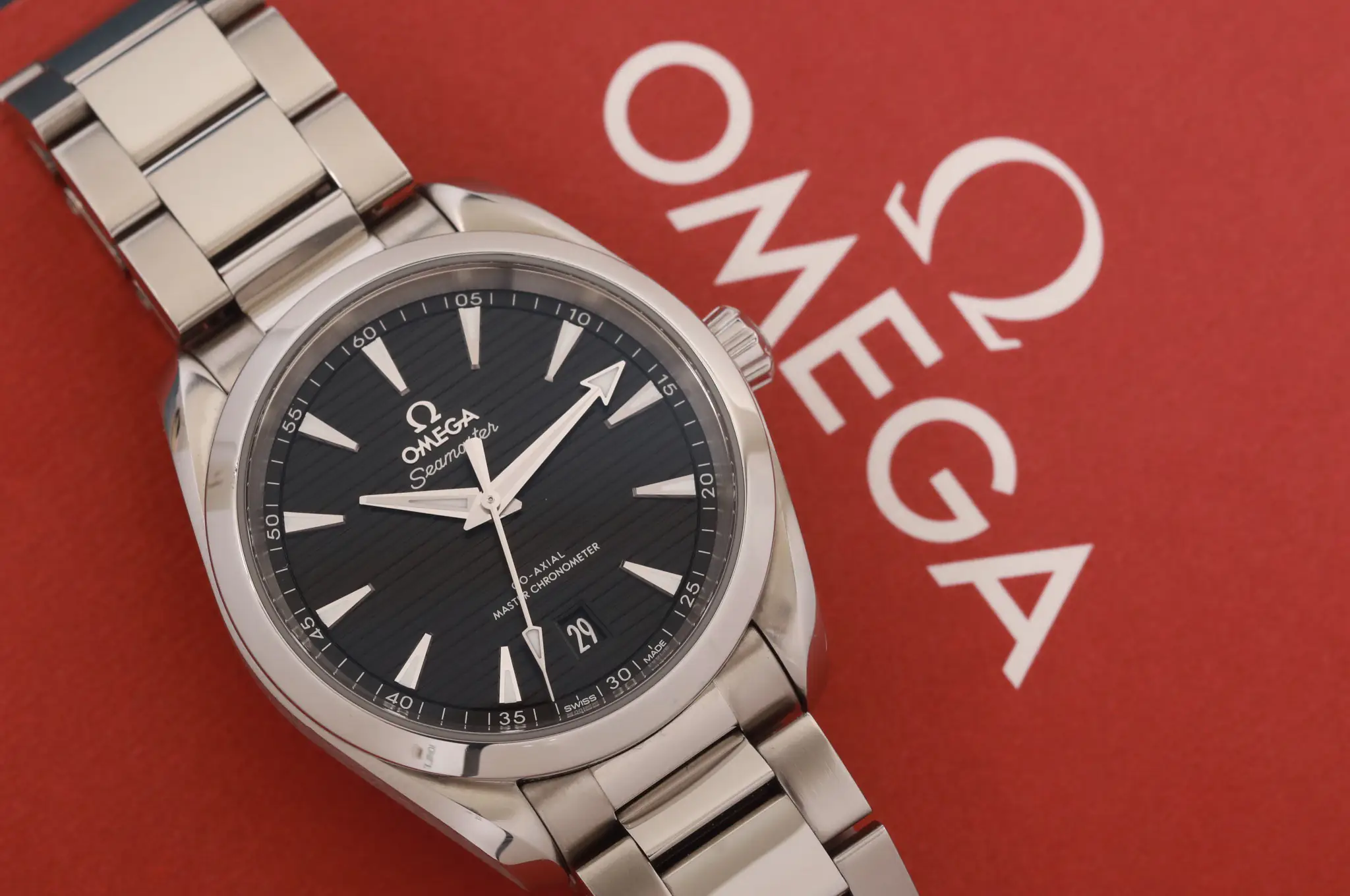OMEGA SEAMASTER AQUATERRA 150M 8900 –220.10.41.21.01.001 - BLUE DIAL - 41MM - STAINLESS STEEL - Ảnh 3