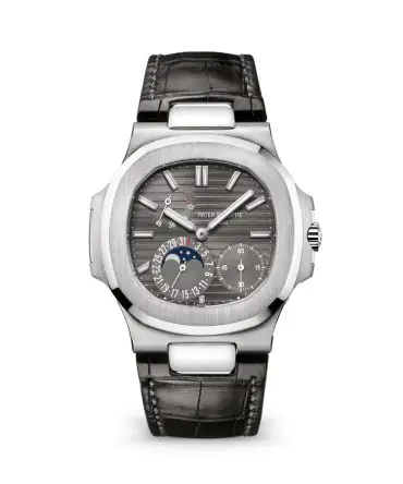 PATEK PHILIPPE NAUTILUS 5712G-001 WHITE GOLD GREY DIAL -