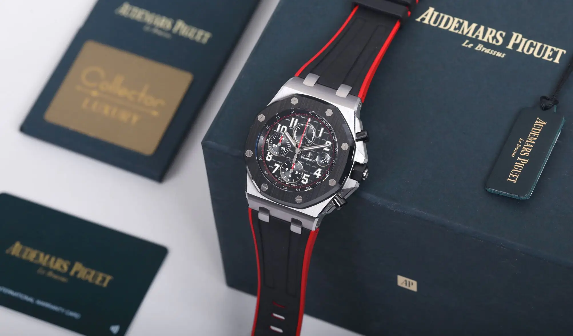 AUDEMARS PIGUET ROYAL OAK OFFSHORE CHRONOGRAPH 26470SO.OO.A002CA.01 RED AND BLACK - 42MM - Ảnh 5