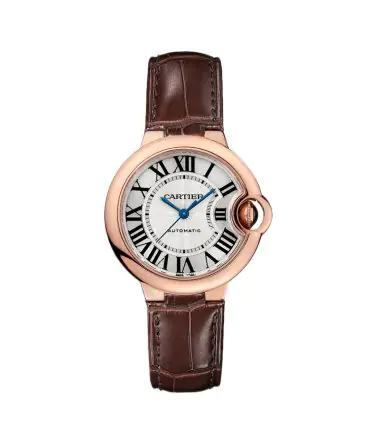 Cartier Ballon Bleu de Cartier - W6920097 - White dial - Rose gold 18k - 33mm