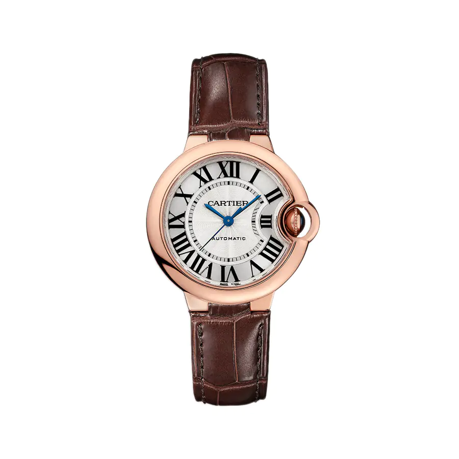 Cartier Ballon Bleu de Cartier - W6920097 - White dial - Rose gold 18k - 33mm