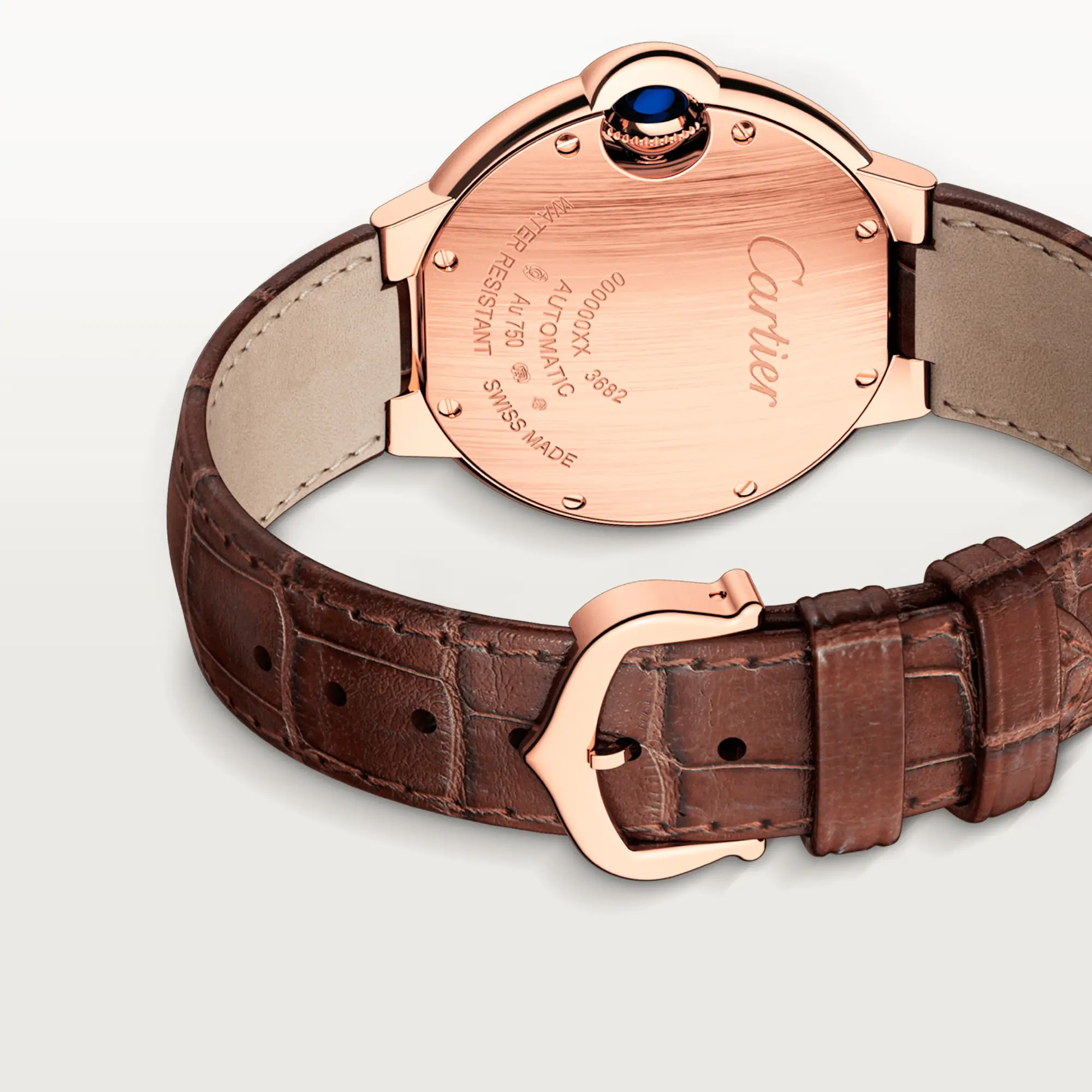 Cartier Ballon Bleu de Cartier - W6920097 - White dial - Rose gold 18k - 33mm - Ảnh 3