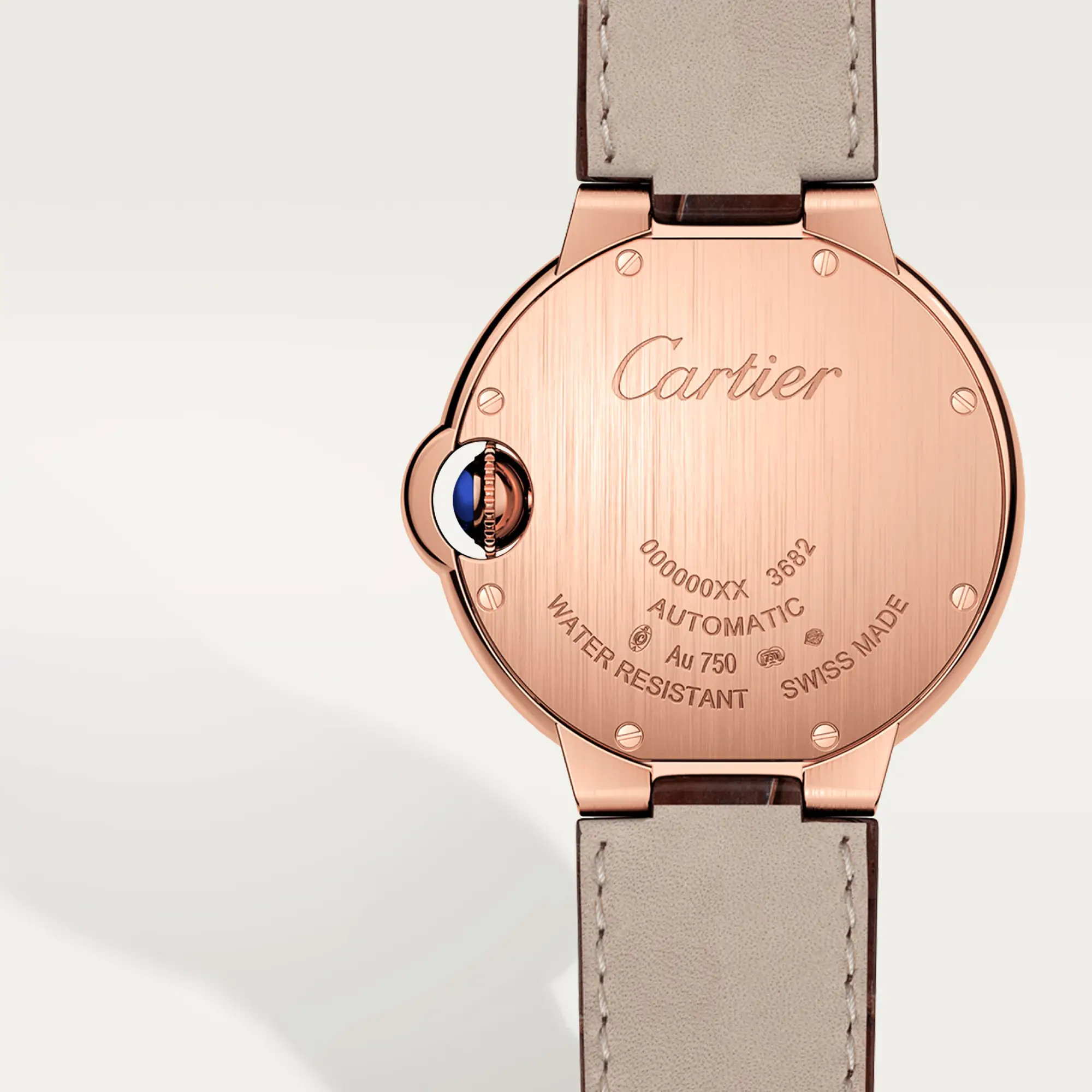 Cartier Ballon Bleu de Cartier - W6920097 - White dial - Rose gold 18k - 33mm - Ảnh 4
