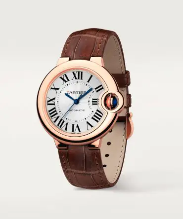 Alternative view of Cartier Ballon Bleu de Cartier - W6920097 - White dial - Rose gold 18k - 33mm