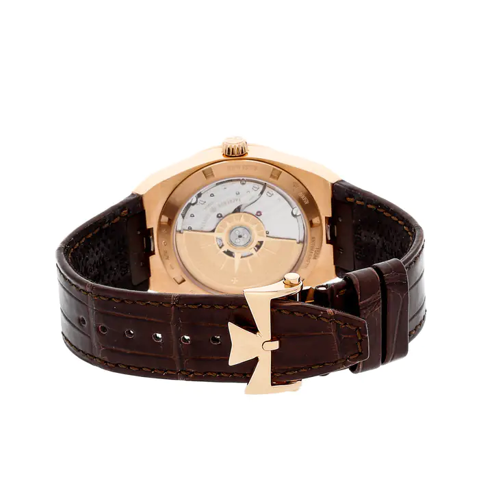Vacheron Constantin OVERSEAS SELF-WINDING 4500V/000R-B127 - 41 MM - PINK GOLD - White Dial - Ảnh 5
