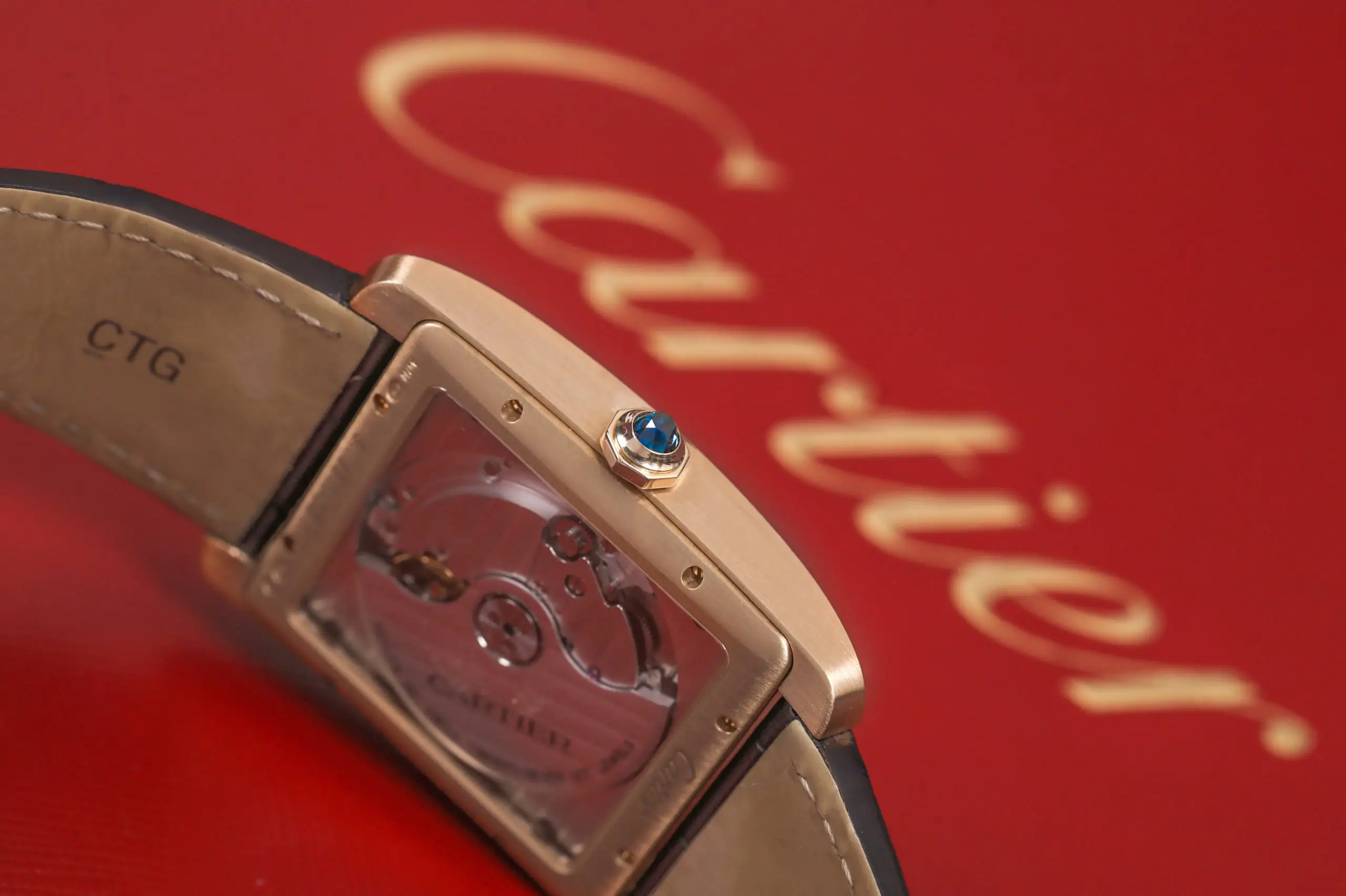 Cartier Tank mc W5330001 - Silver dial - rose gold 18k - LARGE MODEL - Ảnh 7