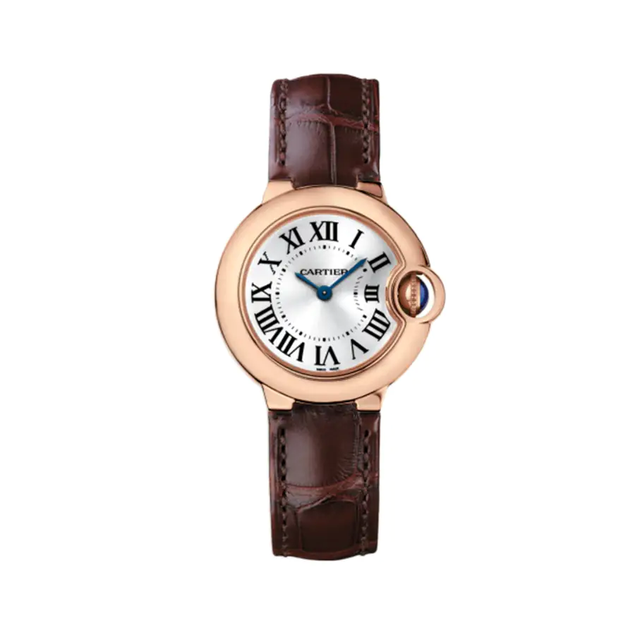 Cartier Ballon Bleu de Cartier - WGBB0007 - White dial - Rose gold 18k - 28mm