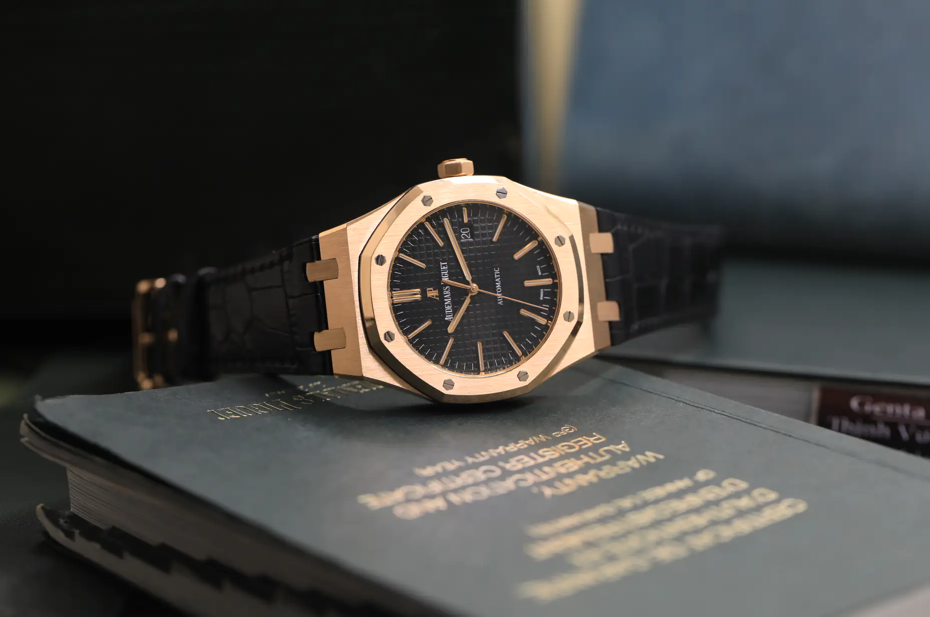Audemars Piguet Royal Oak Selfwinding 15400OR.OO.D002CR.01 - Rose Gold Watch - 41mm - Ảnh 4