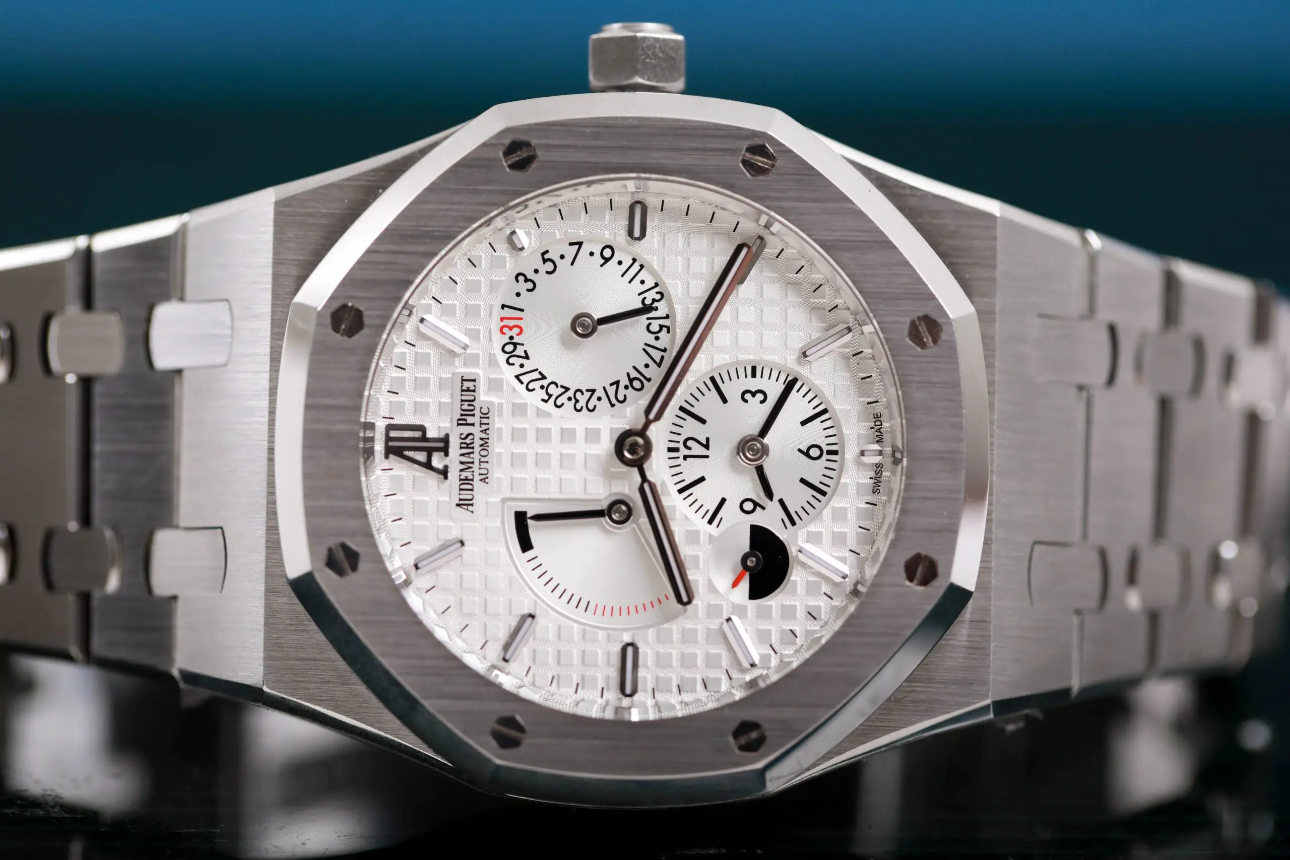 Audemars Piguet Royal Oak Dual Time 26120ST.OO.1220ST.01 - White Dial - 41mm - stainless steel - Ảnh 4