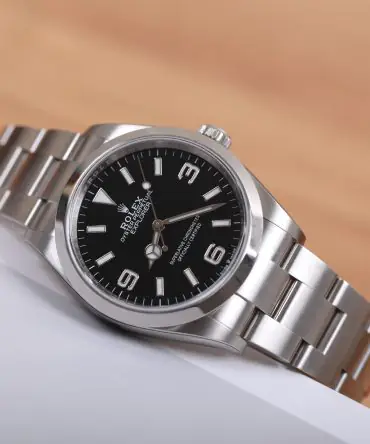 Alternative view of Rolex Explorer 124270-0001 - Black Dial - Oystersteel - 36mm
